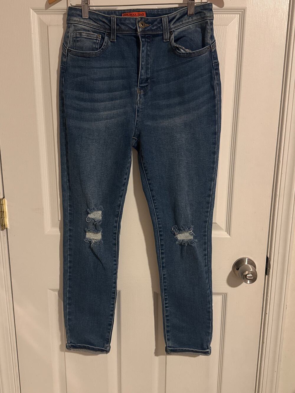 WAX JEAN Women's Butt I Love You Basic Five Pocket Push-Up size 11